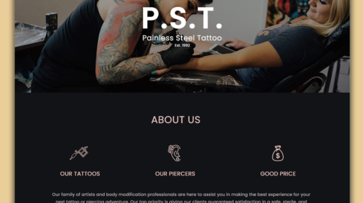 Painless Stell Tatoo