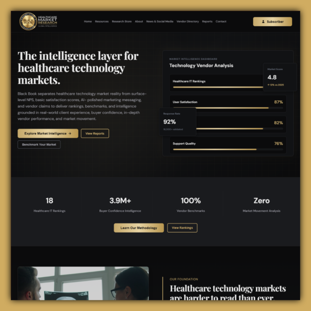 Black Book - Healthcare Technology Market Intelligence