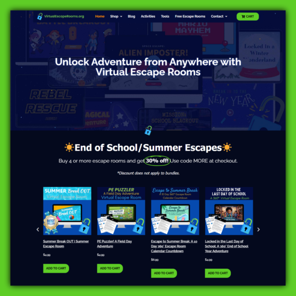 Virtual Escape Rooms